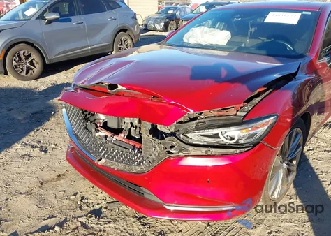 2018 Mazda Mazda6 Signature z USA, uszkodzony, nr VIN JM1GL1XY2J1320052